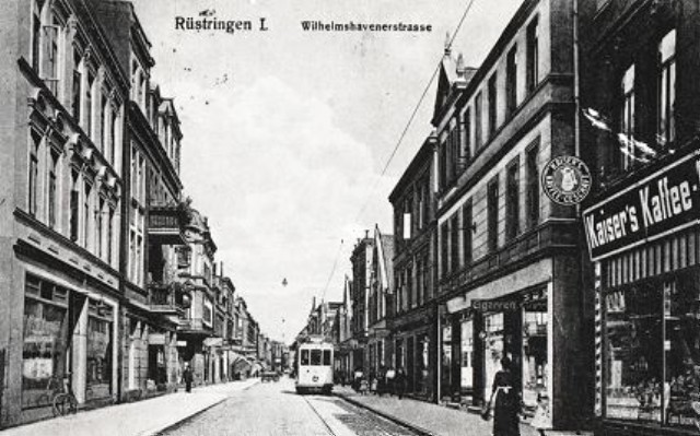 Wilhelmshavener Straße (um die Jahrhundertwende)